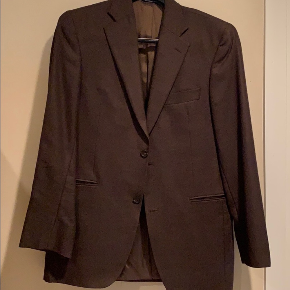 Peter Carland Brown Cashmere Blazer